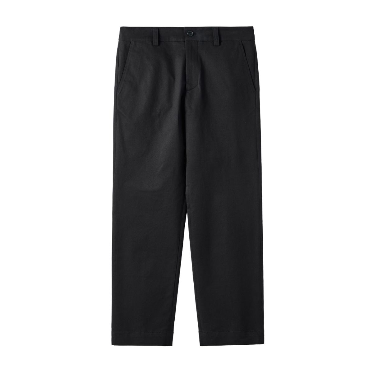 브롬톤 런던(BROMPTON LONDON) BASIC CHINO TROUSERS - BLACK (P243UPT402)