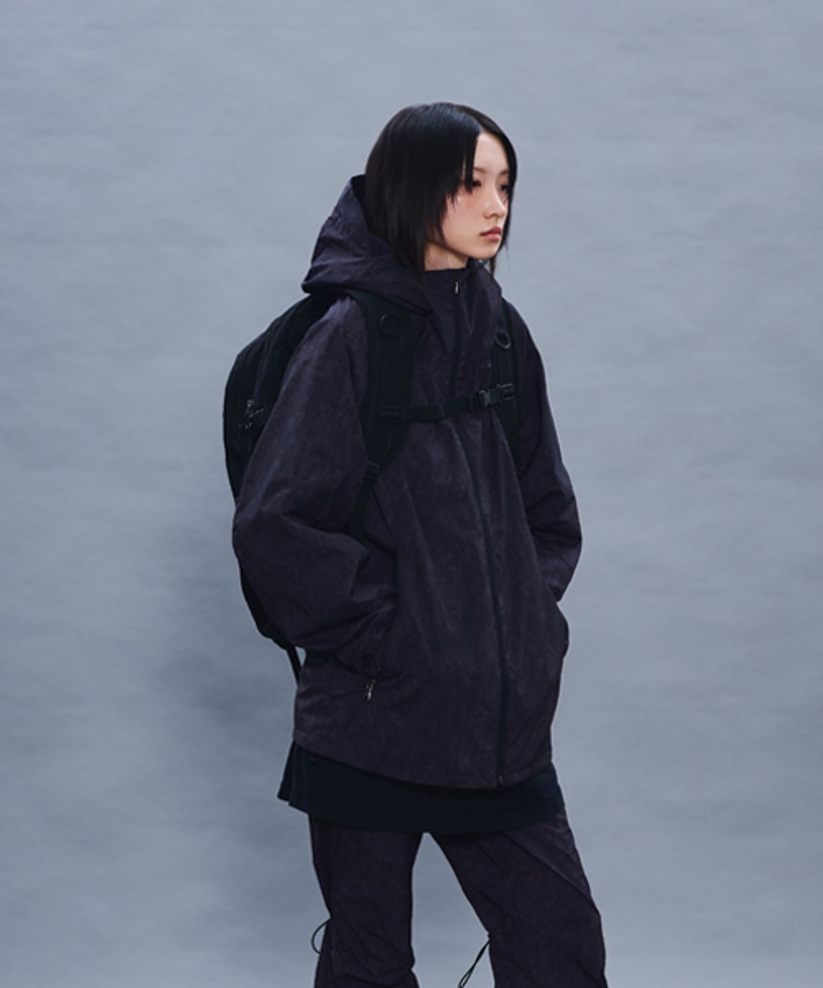 엑스히트(EXHIT) EXDART WINDBREAKER BLACK (SET-UP)