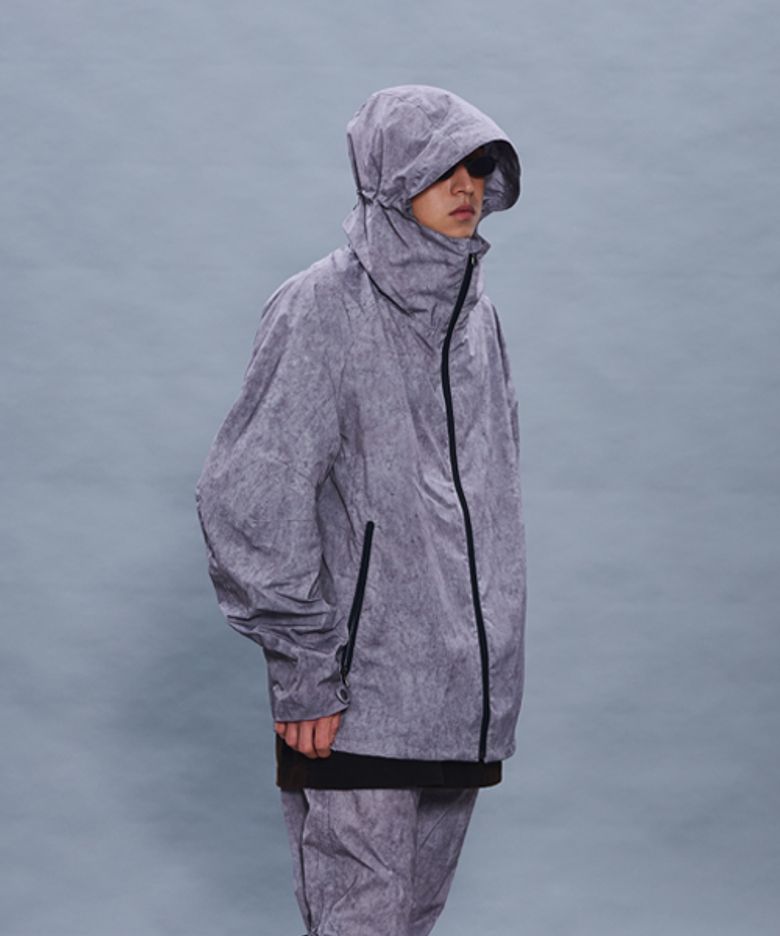 EXDART WINDBREAKER GREY (SET-UP)