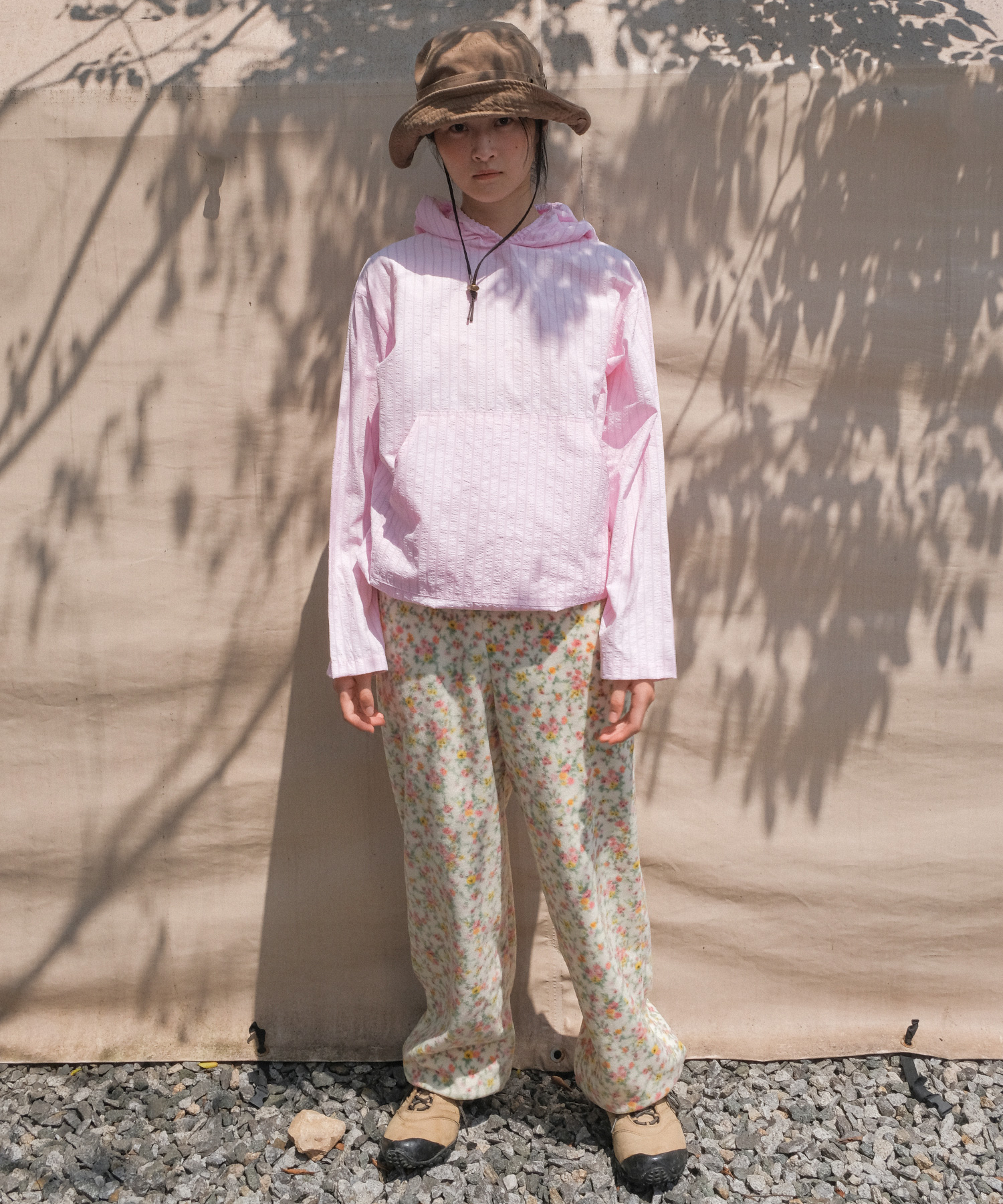 韓国商品/PESTO BLOCK PANTS ROSE MUSINSA | PESTO flower cover pants vanilla