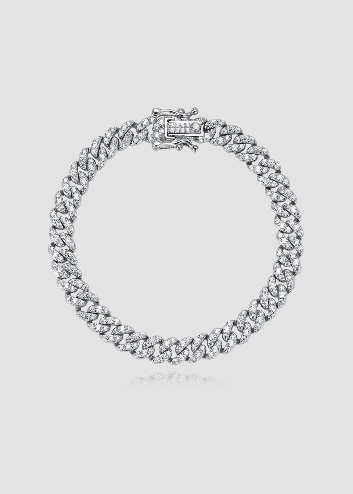 아논(ANON) Pave Chain Bracelet