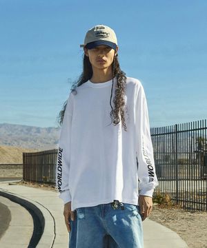 FSB 크랙 나염 긴팔 티셔츠 화이트 FLT125