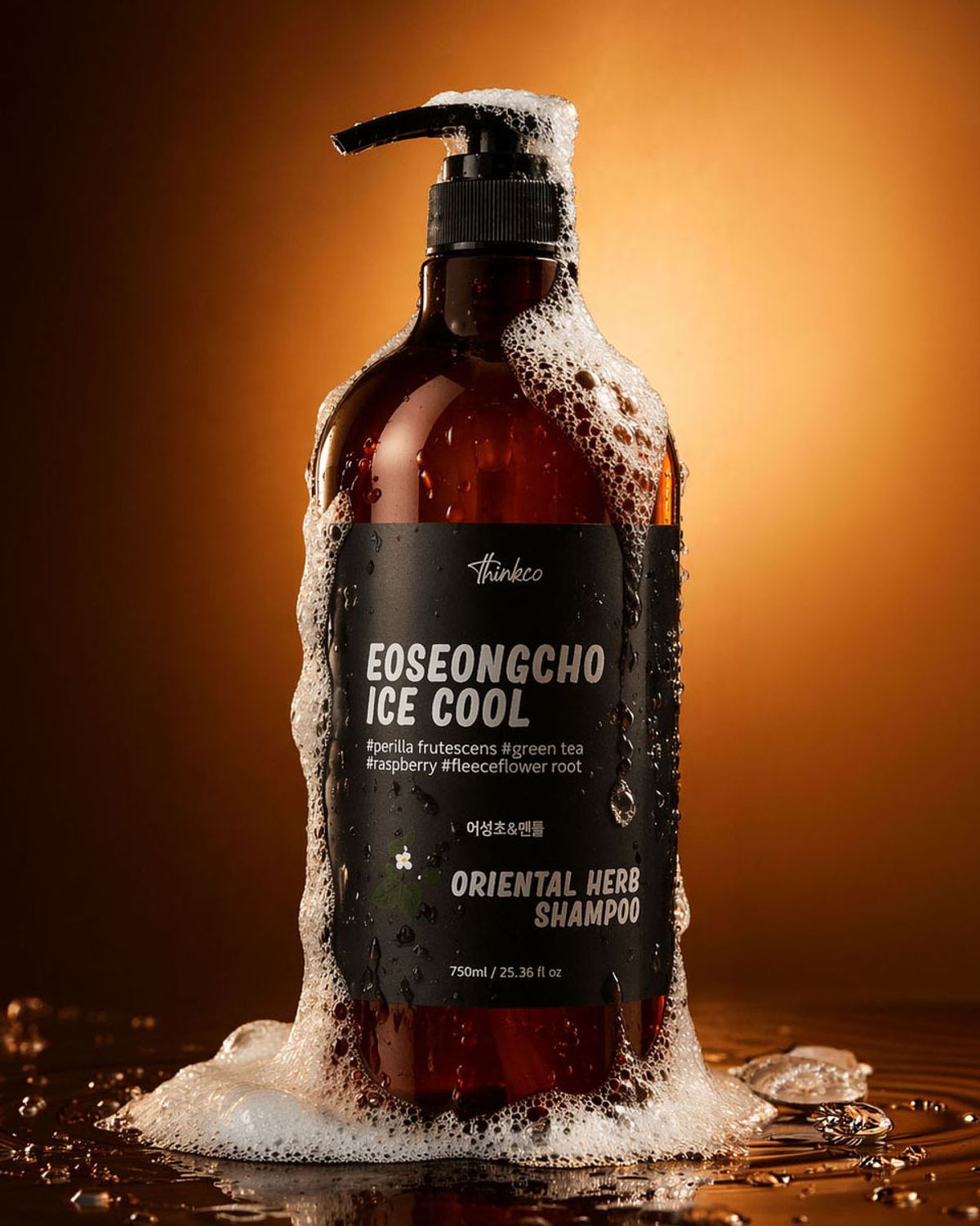 띵코(THINKCO) 어성초 아이스 쿨 샴푸 750ml