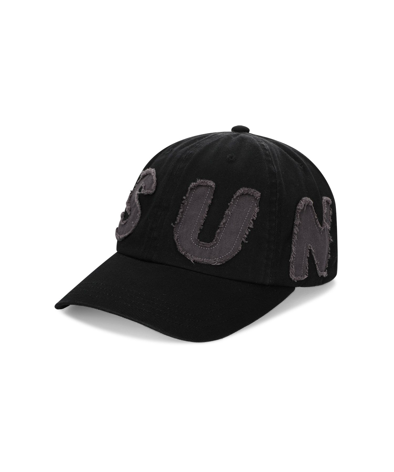 MUSINSA公式 | SUNLOVE Cut Off Capital Cap Black