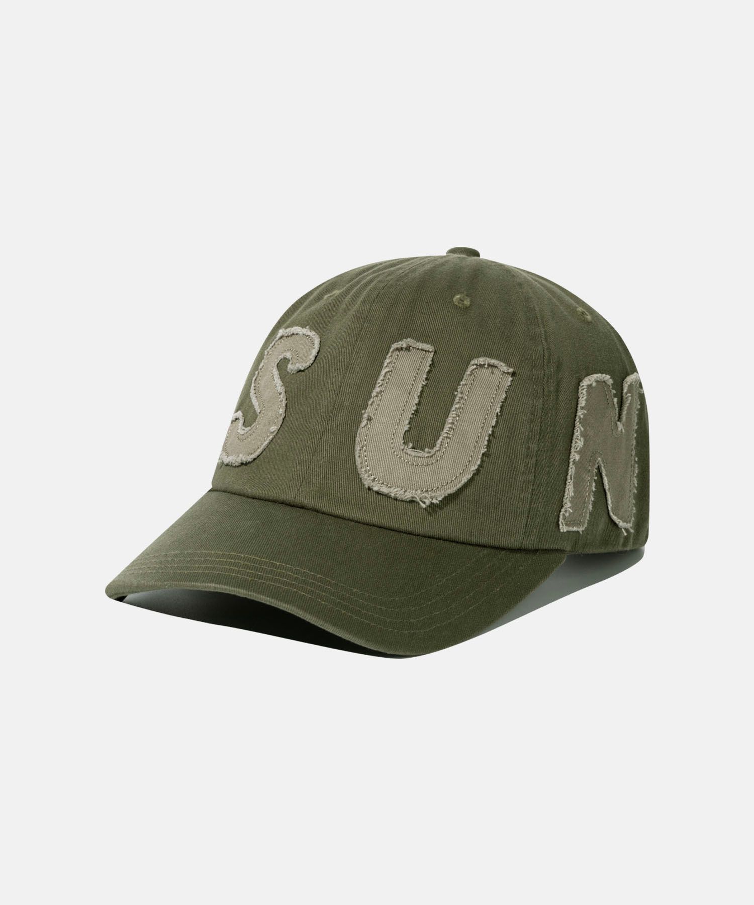 キャップ ^SUNLOVE^ Cut Off Capital Cap Olive SLCO0WHWBC02OV MUSINSA | SUNLOVE Cut Off Capital Cap Olive
