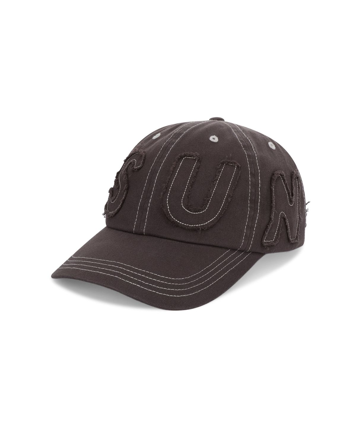 썬러브투어(SUNLOVETOUR) Cut Off Capital Cap Brown