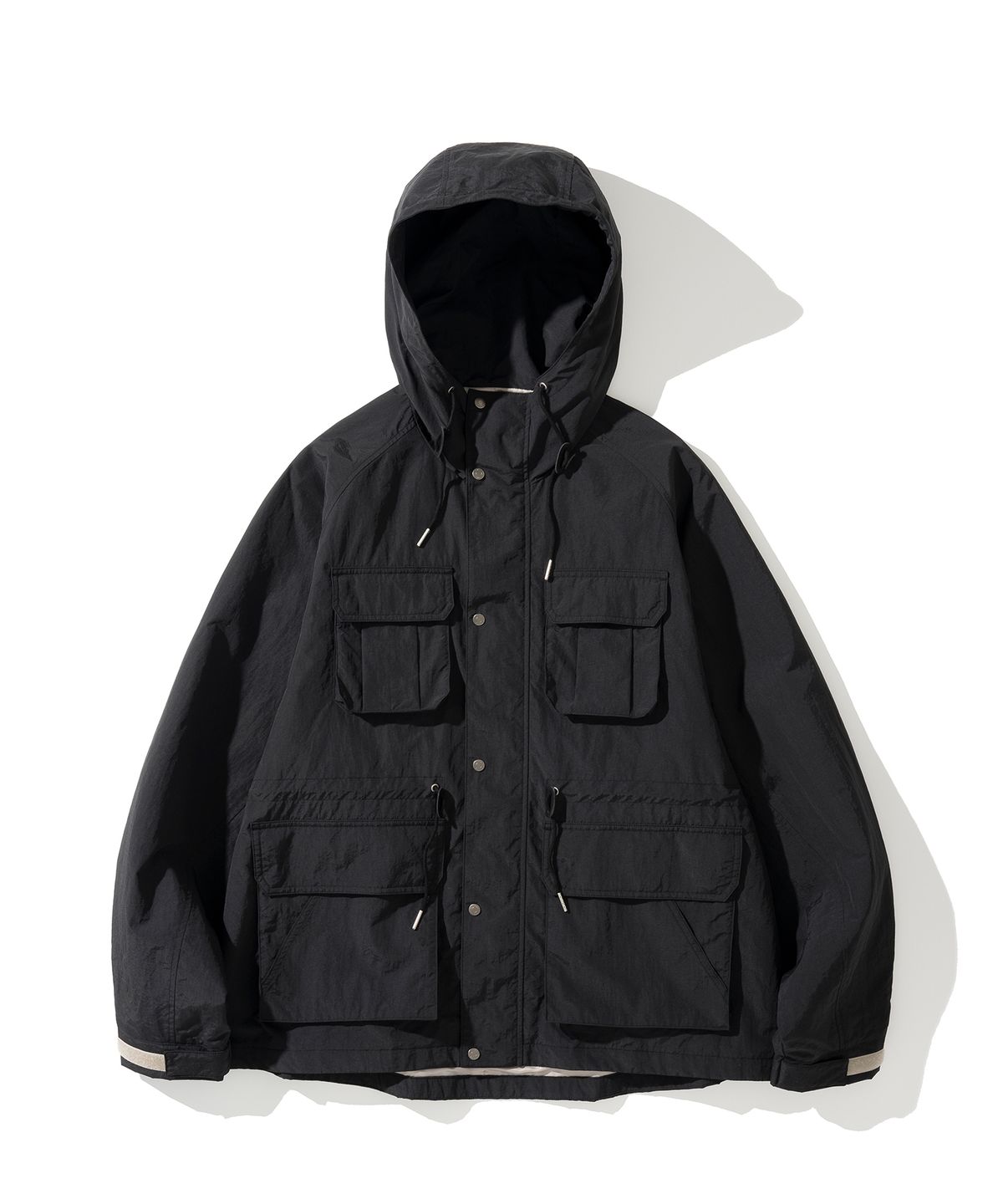 유니폼브릿지(UNIFORM BRIDGE) pocket mountain parka black