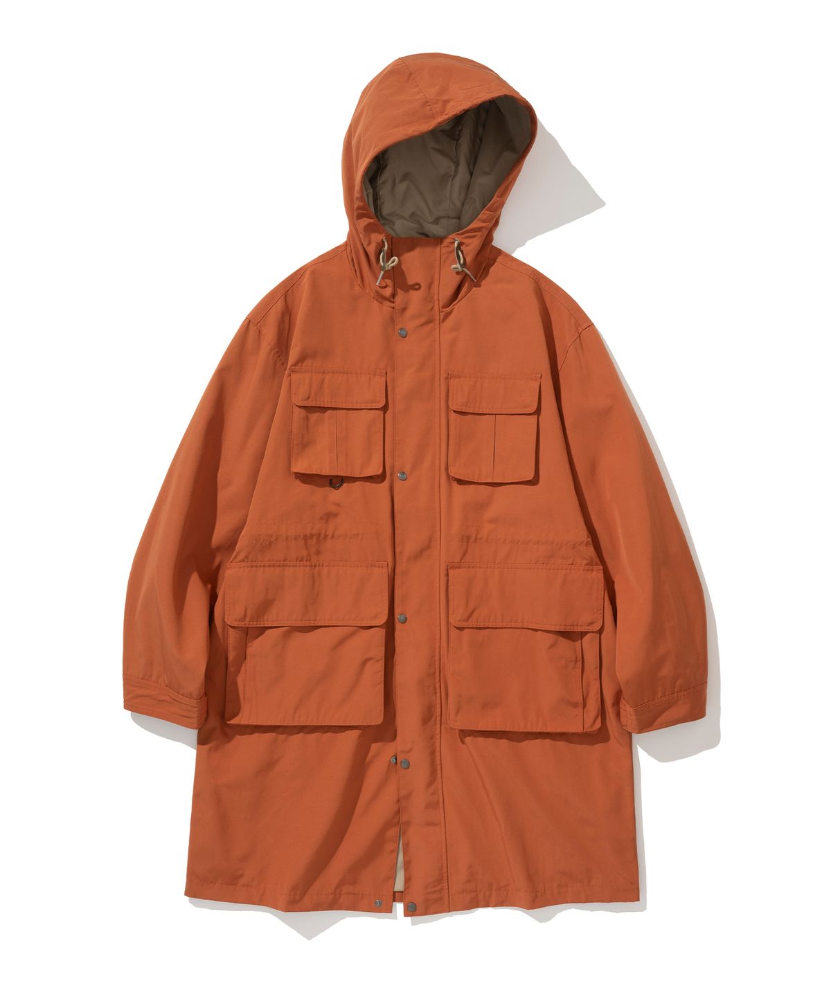 유니폼브릿지(UNIFORM BRIDGE) mountain long hood jacket orange