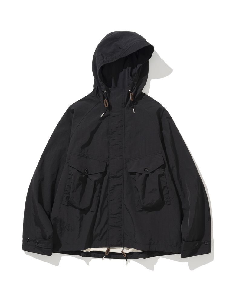 [유튜버PICK] pocket hooded parka black