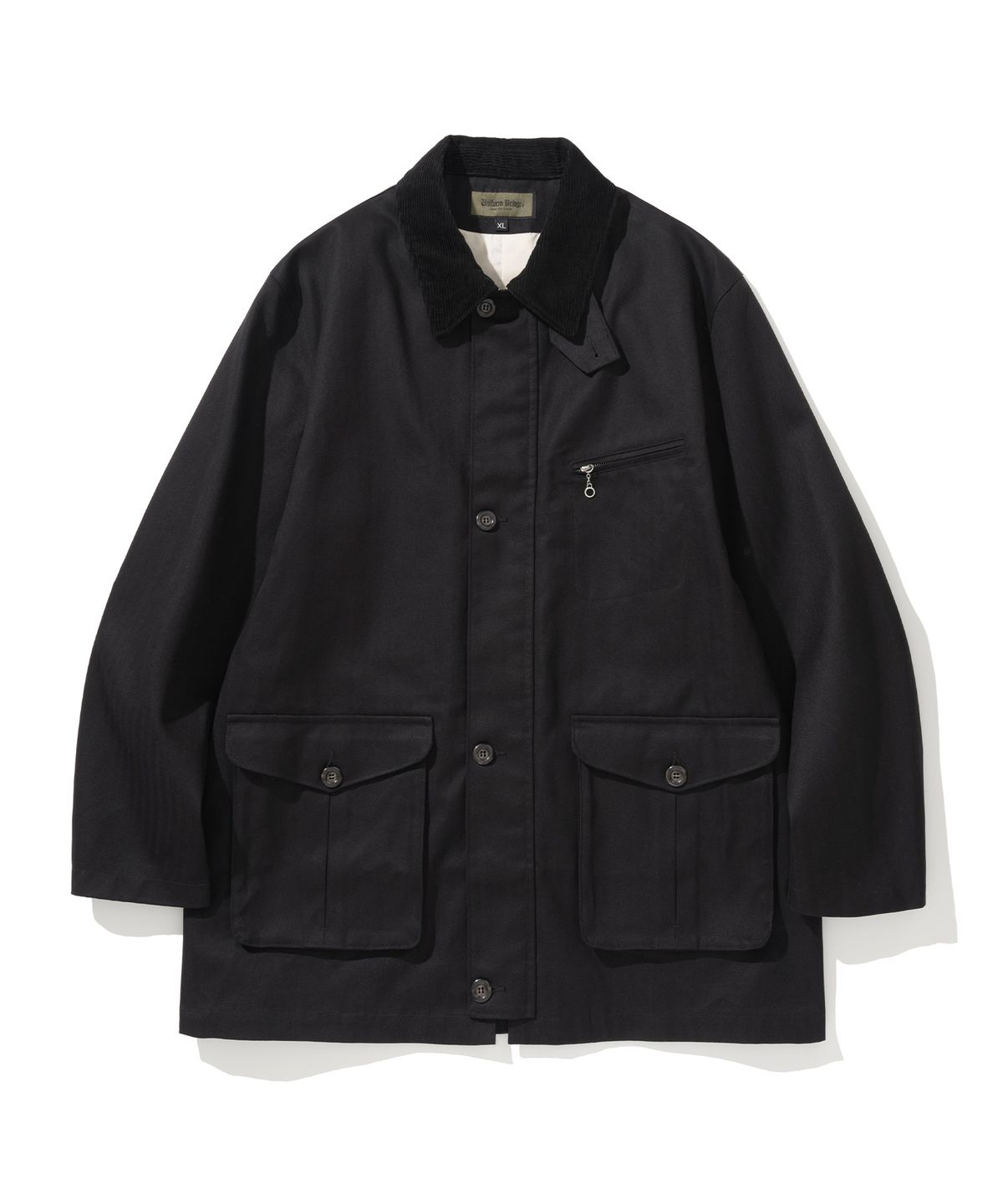 유니폼브릿지(UNIFORM BRIDGE) hunting coat jacket black