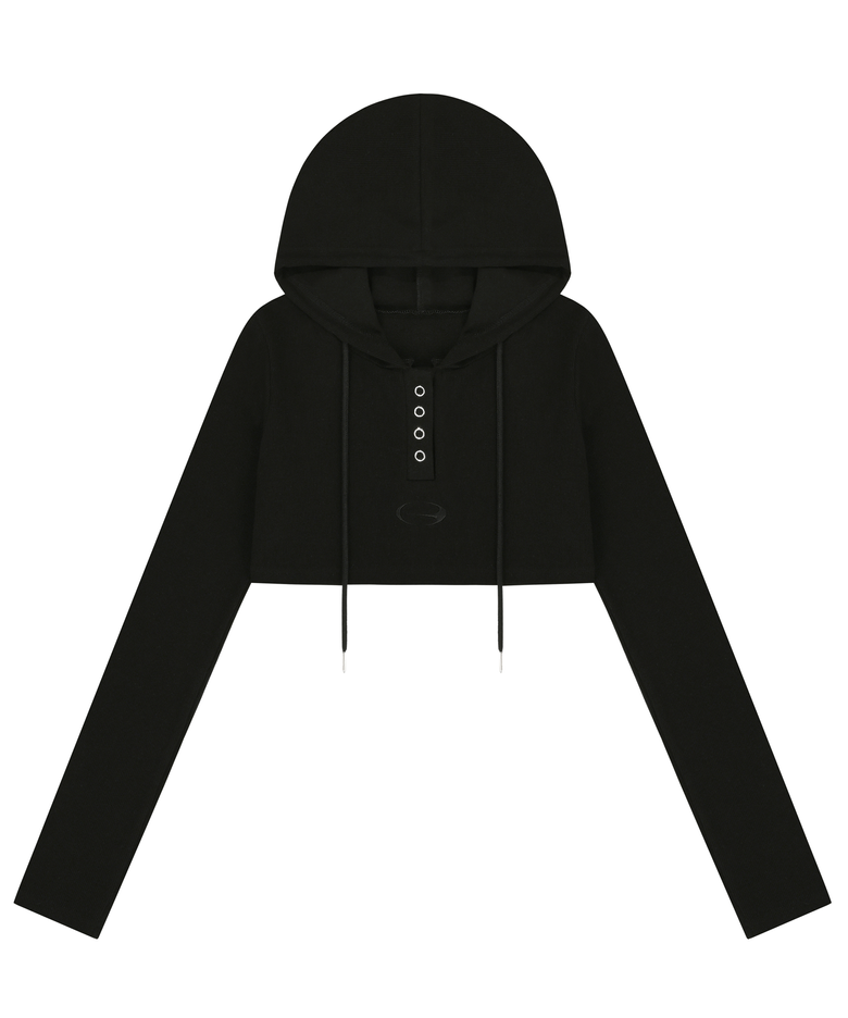 BOLERO HOODIE BLACK