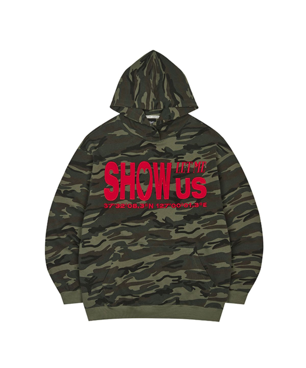 러브이즈트루(LUVISTRUE) SH SHOW US HOODIE(KHAKI)