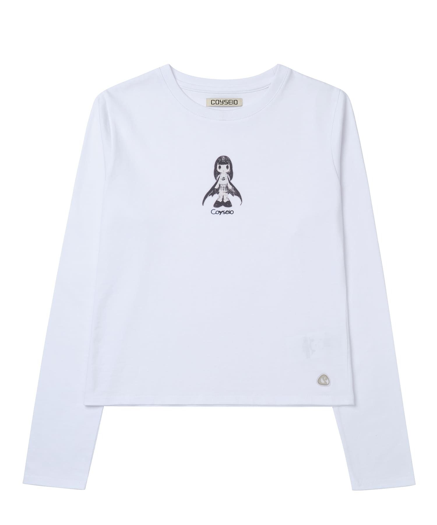 【COYSEIO】SYMBOL LOGO LONGSLEEVES WHITE MUSINSA | COYSEIO LEGNA CHARACTER LONGSLEEVES WHITE