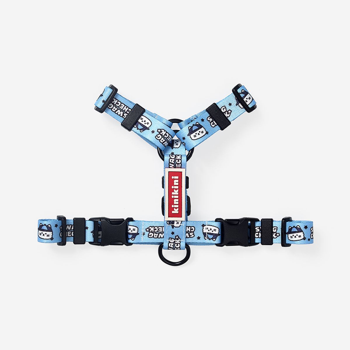 키니키니(KINIKINI) [키니키니X어프어프]SWAG CHICHI H-HARNESS-BLUE(하네스-H형)