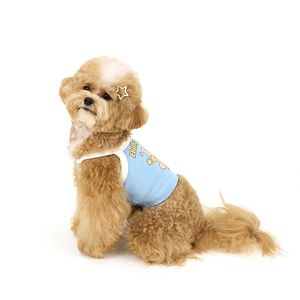 [키니키니X어프어프]TWINKLE COVY CROP TOP-BLUE(크롭탑)