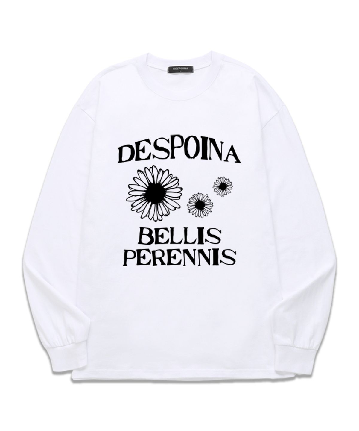 우즈(OUSE) Bellis Perennis 롱슬리브 (DLS003) 화이트