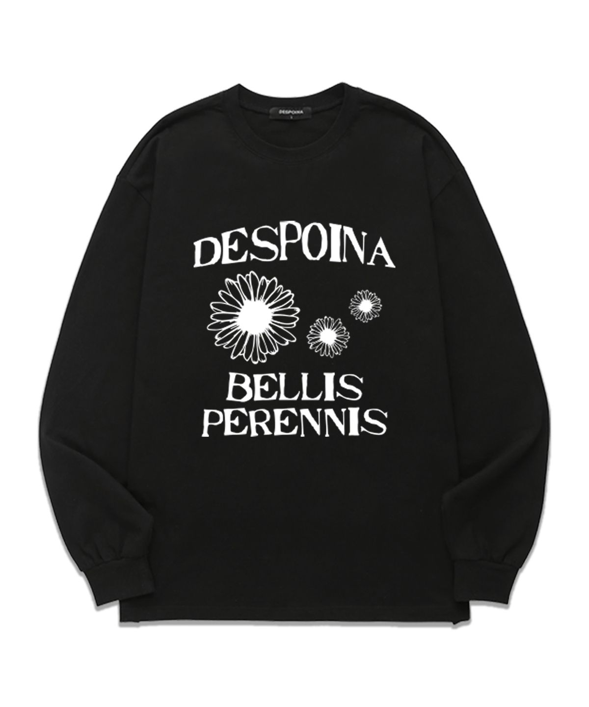 우즈(OUSE) Bellis Perennis 롱슬리브 (DLS003) 블랙