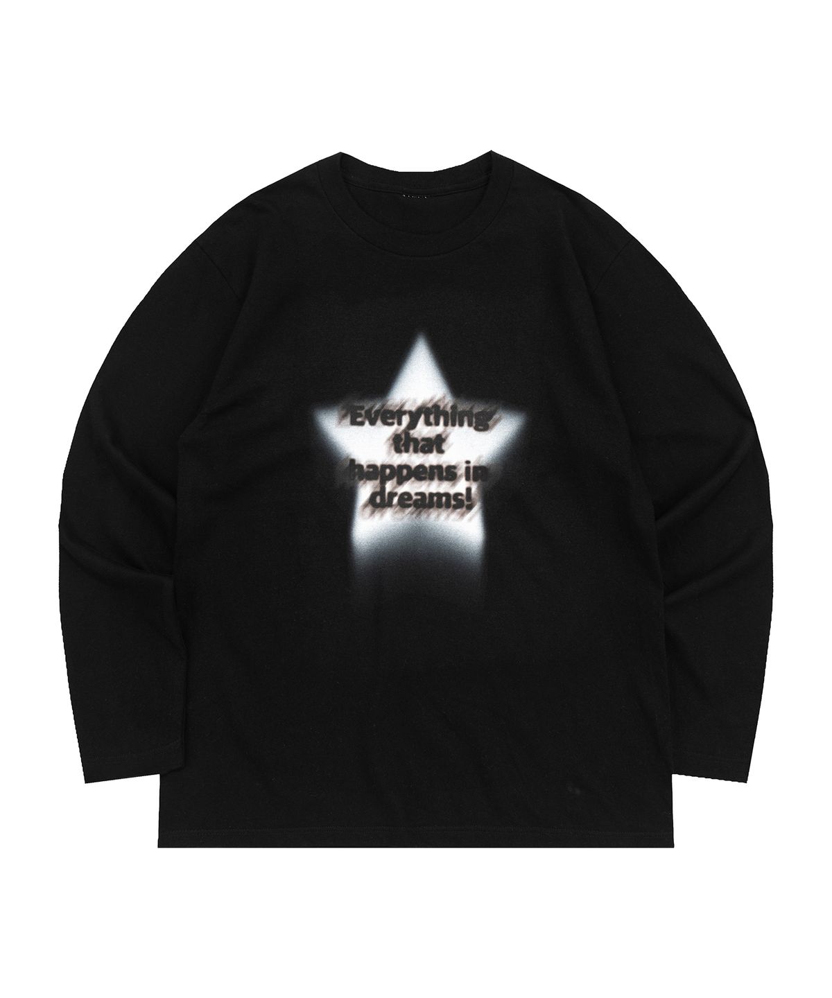 켄다(KENDA) FAINT STAR LONG SLEEVE (BLACK)