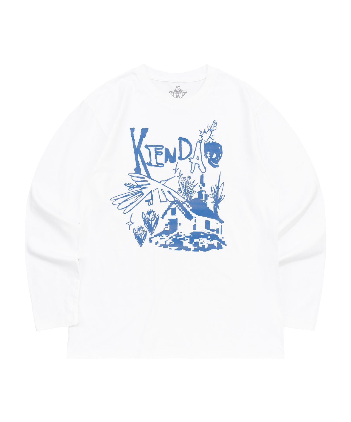 켄다(KENDA) ROUGH SKETCH LONG SLEEVE (WHITE)