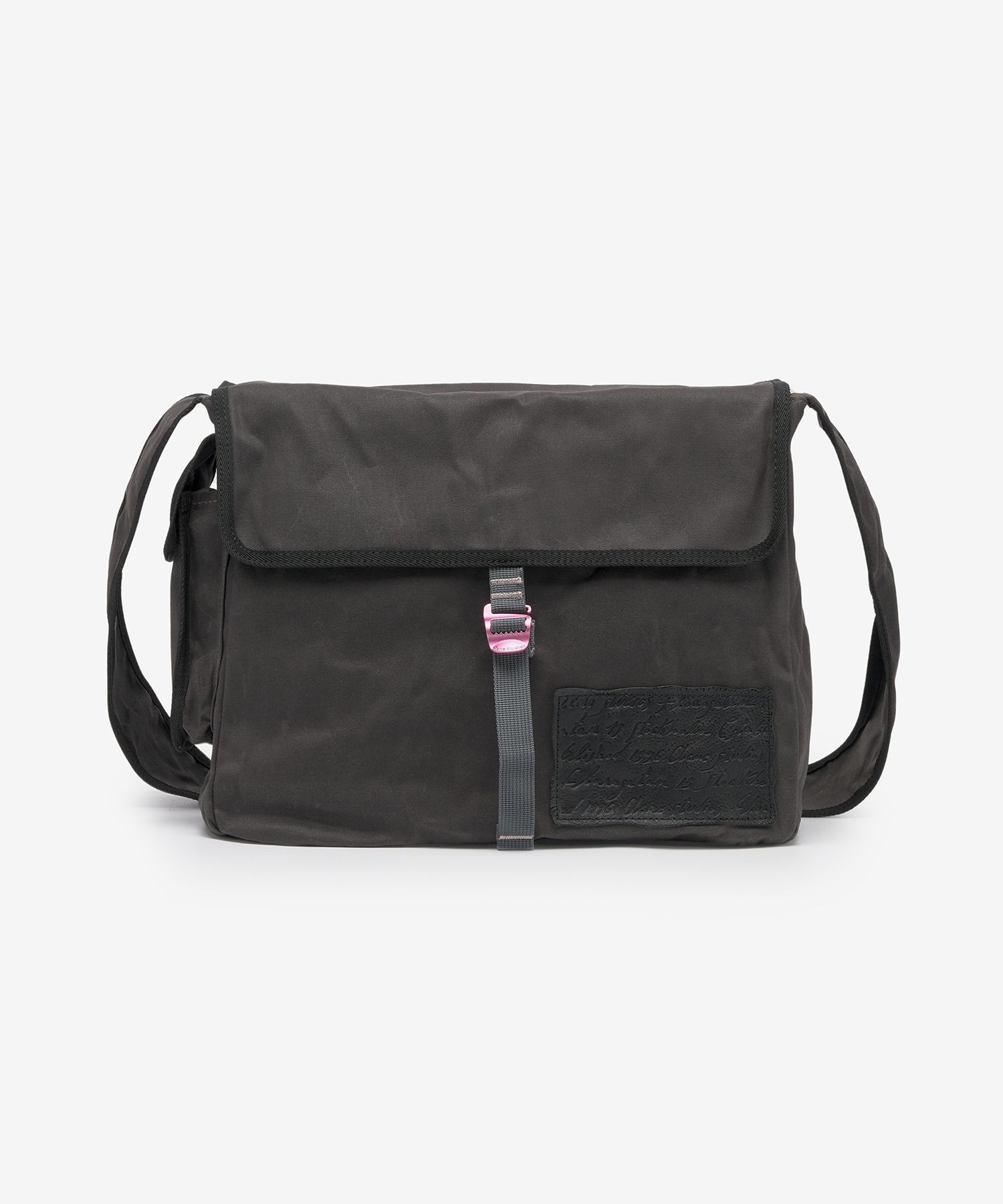 MUSINSA公式 | ACNE STUDIOS メッセンジャークロスバッグ - グレー