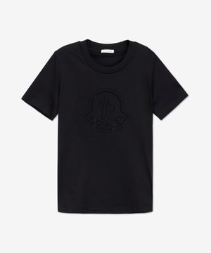 로고 프린트 반소매 티셔츠 - 블랙 / J20938C00017829FB999