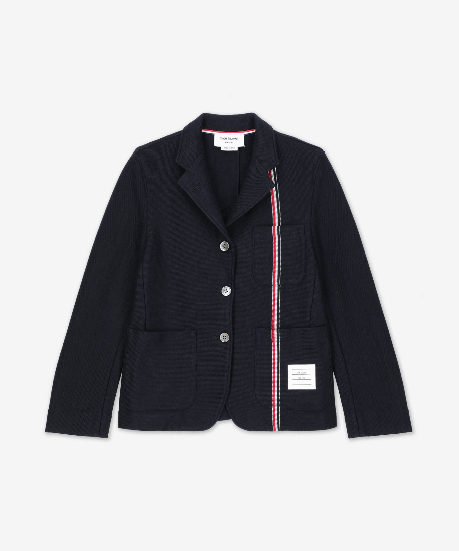 THOM BROWNE. ダブルジャケット Thom Browne Men's Twill Classic Zig Zag Jacket, Brand Size 2
