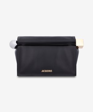 라 포쉐트 론드 카레 클러치 - 블랙 / 233BA3563171990