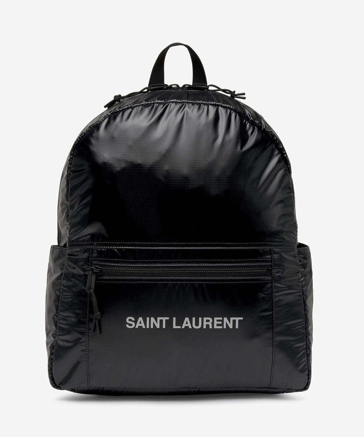 생로랑(SAINT LAURENT) 시그니처 로고 눅스 백팩 - 블랙 / 623698HO27Z1054