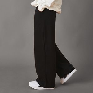 무지 와이드 세미오버핏 트레이닝 팬츠