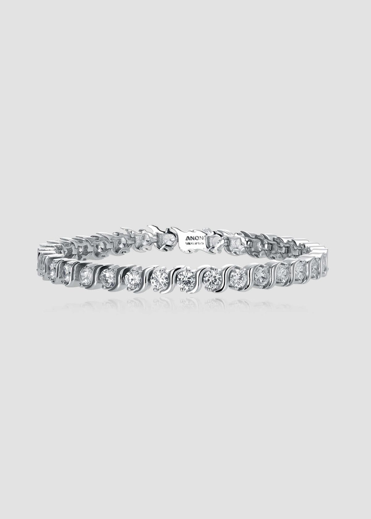 아논(ANON) Wavy Tennis Bracelet