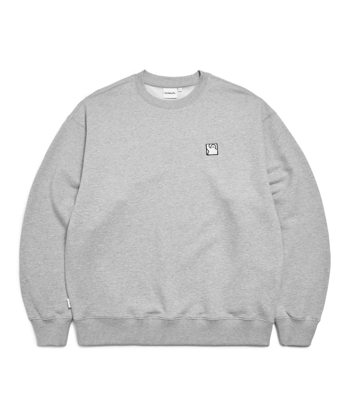마크곤잘레스(MARK GONZALES) 슈무 와펜 스웻 셔츠 - M/GREY