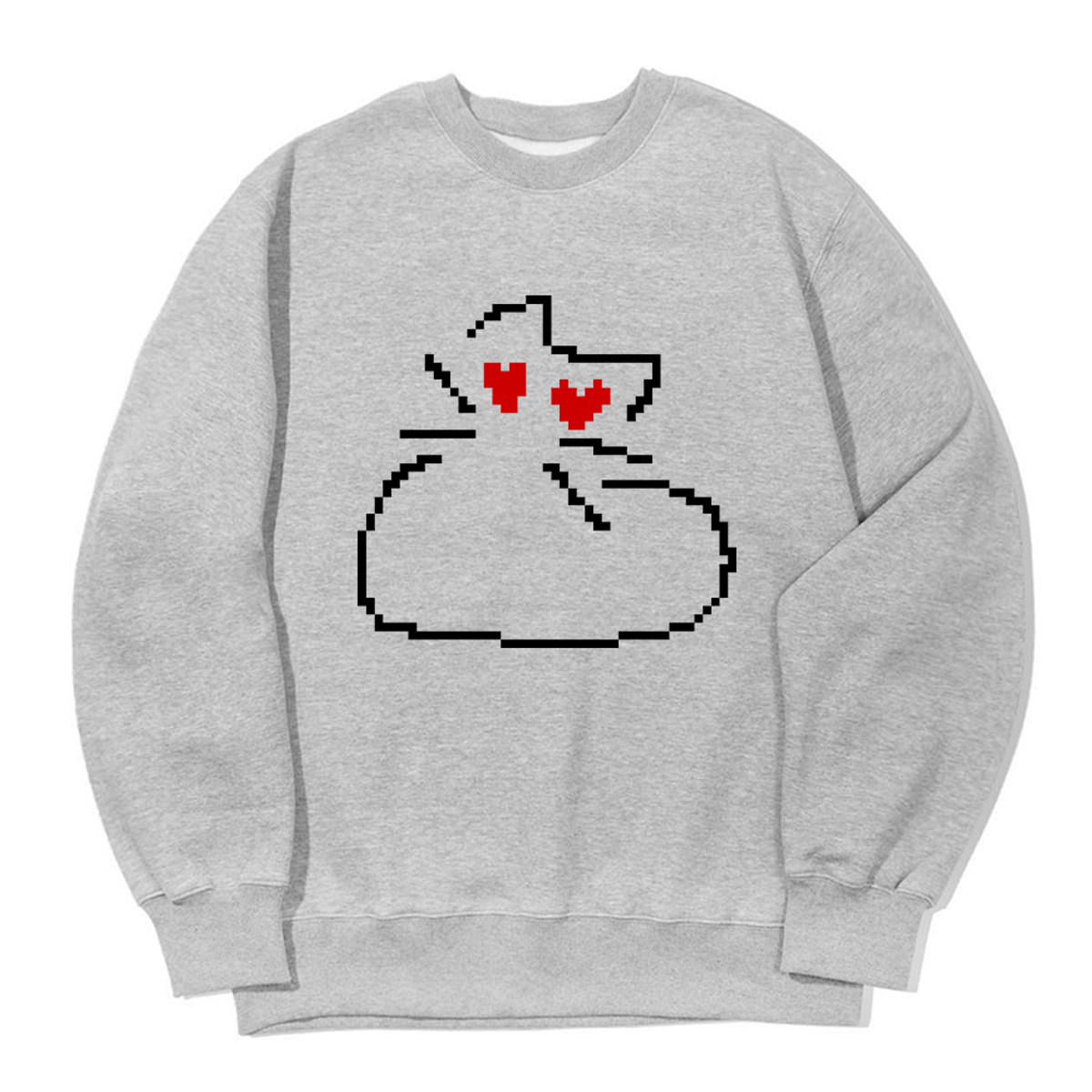 어썸어스(AWESOMEUS) FALL IN LOVE SWEAT SHIRTS_3 COLOR