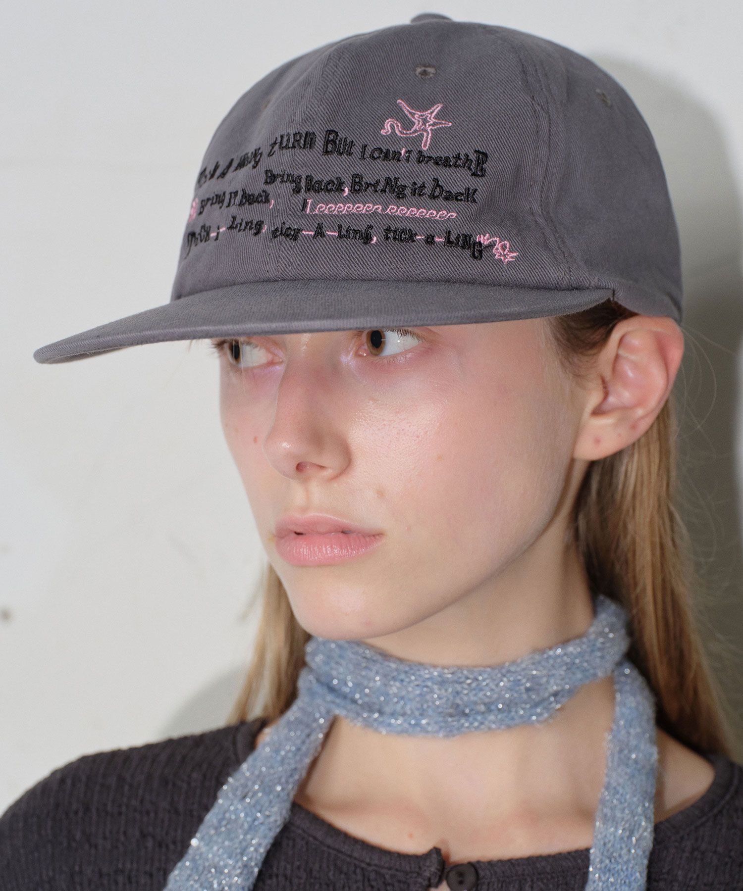 キャップ typeservice Twill Graphic Cap Charcoal NATA29CHF MUSINSA | TYPESERVICE Twill Graphic Cap [Charcoal]