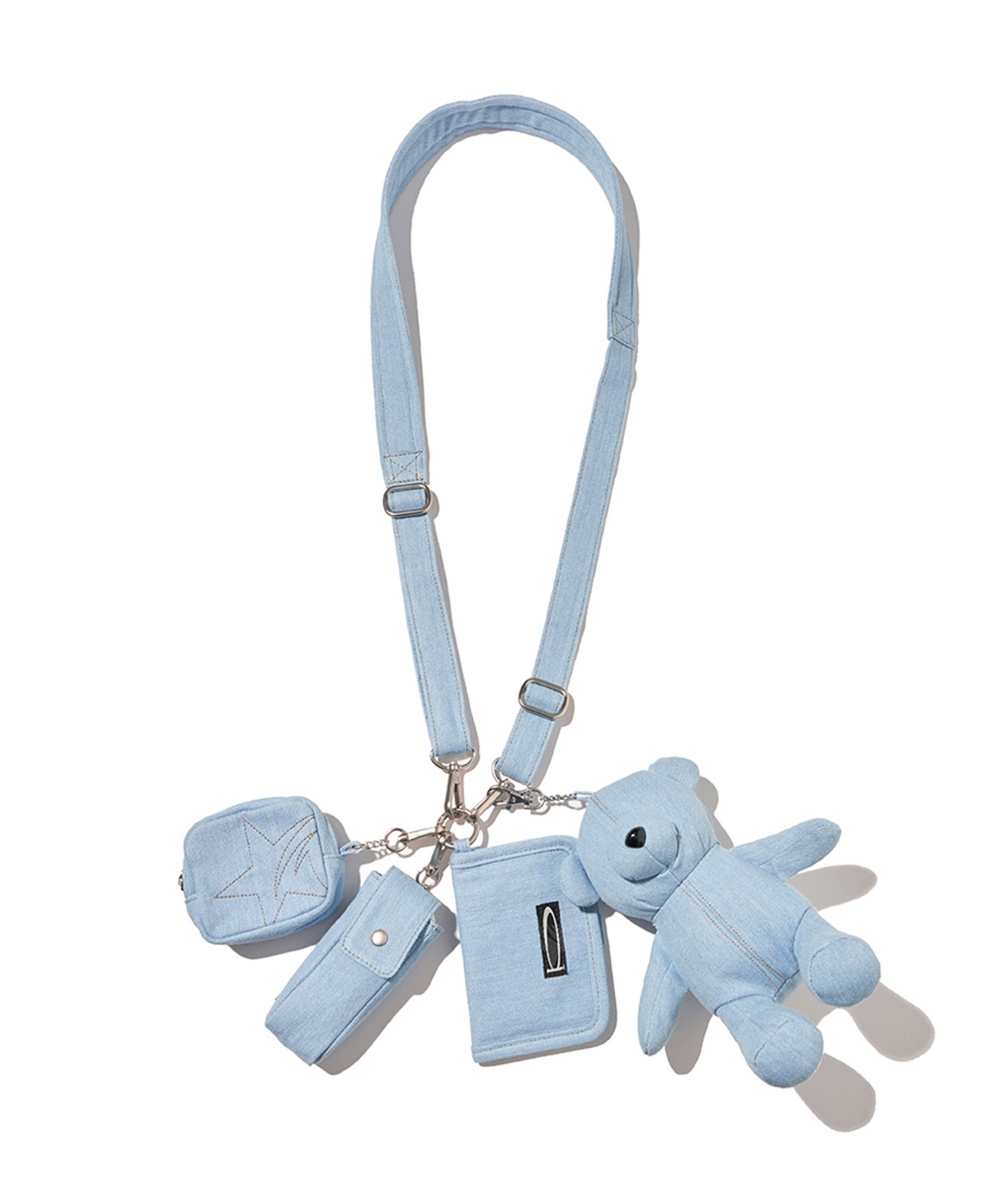 関税込★PHYPS★PHYPS BEAR KEYRING INNER BEAR MODULE CROSSBAG PHYPS BEAR KEYRING MODULE CROSS BAG
