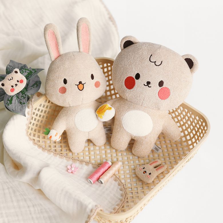 오가닉 애착인형 신생아 인형