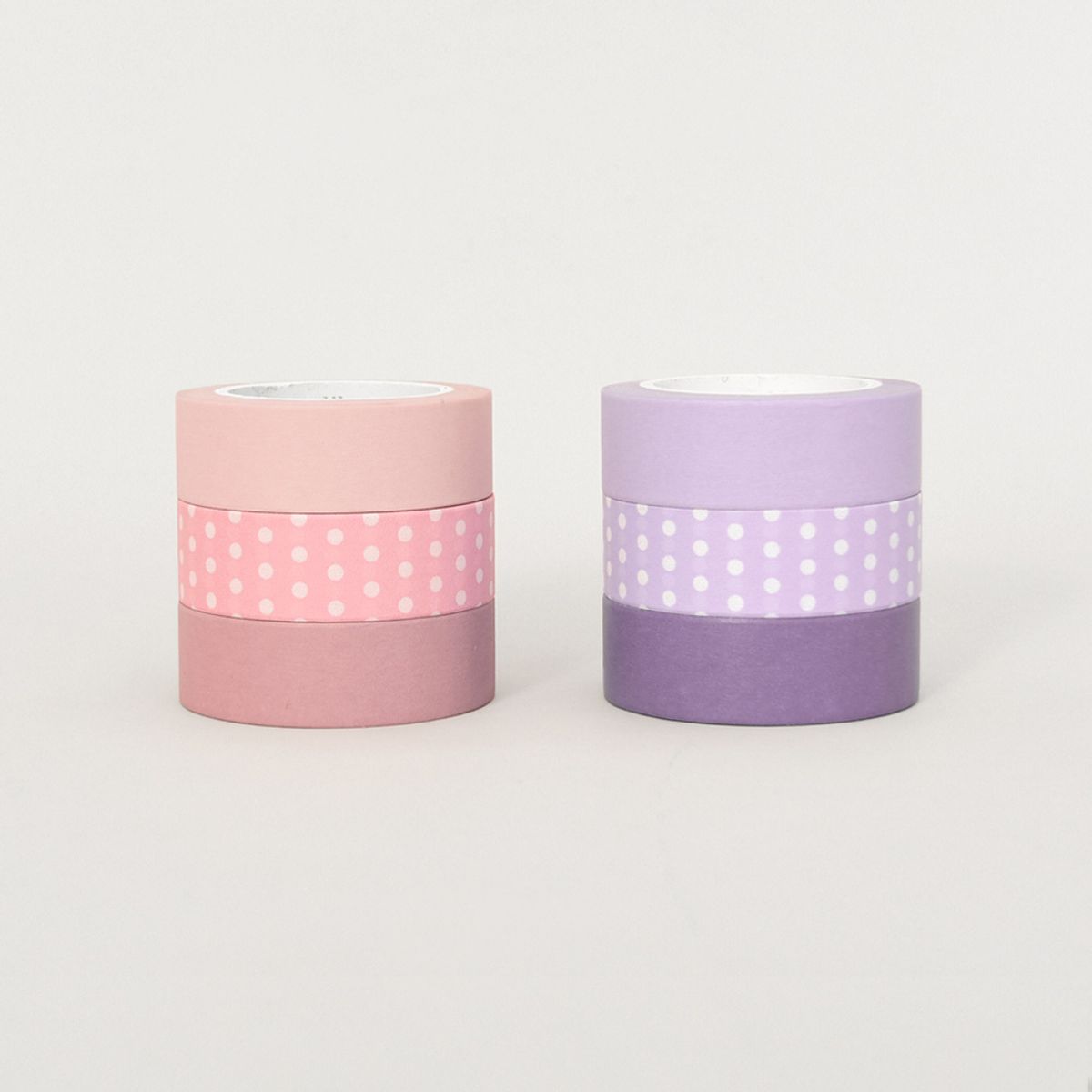 모노라이크(MONOLIKE) 아르떼 마스킹테이프 6P SET - Peony & Grape