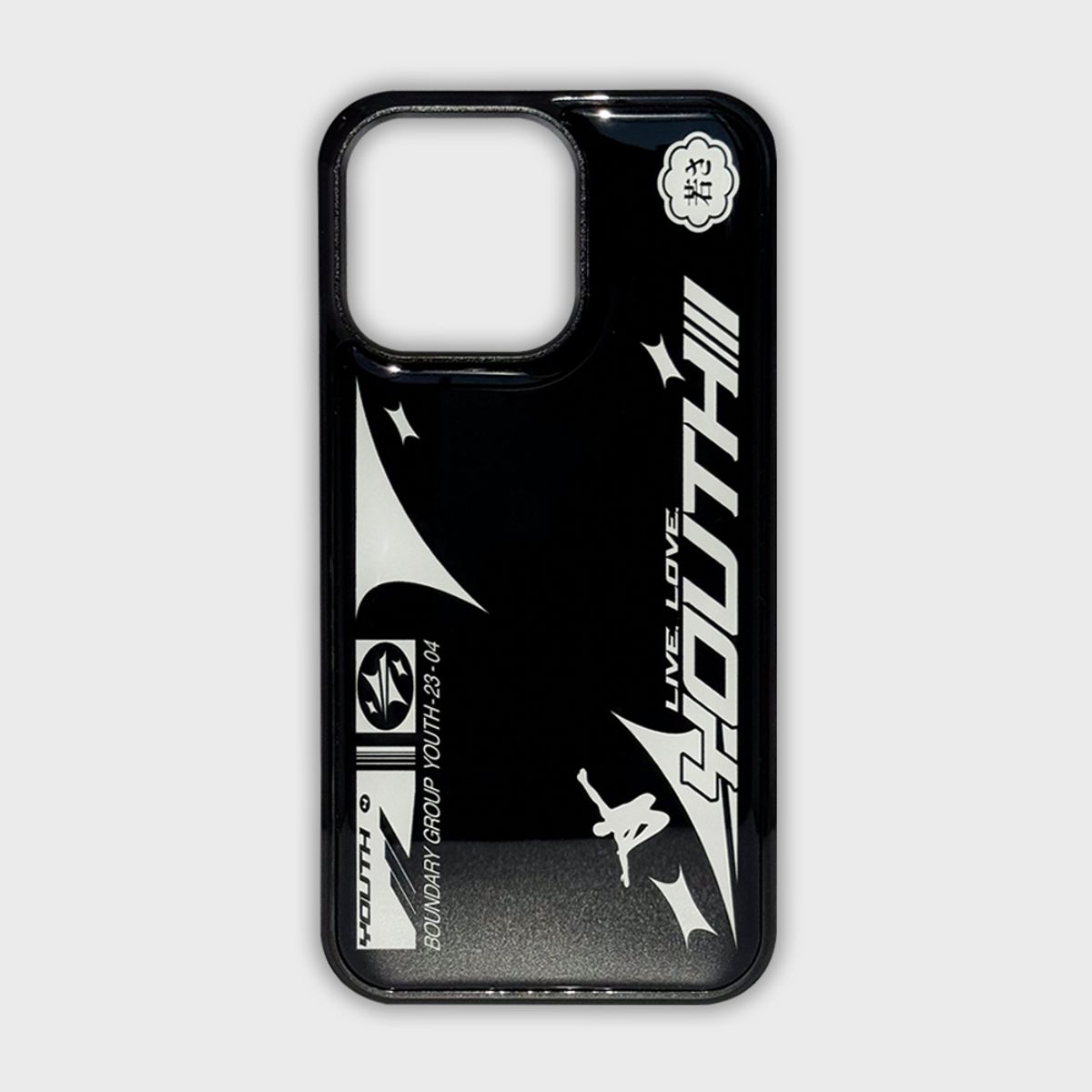 메모리즈바운더리(MEMORIESBOUNDARY) LIVE, LOVE, YOUTH Phone Case (BK)