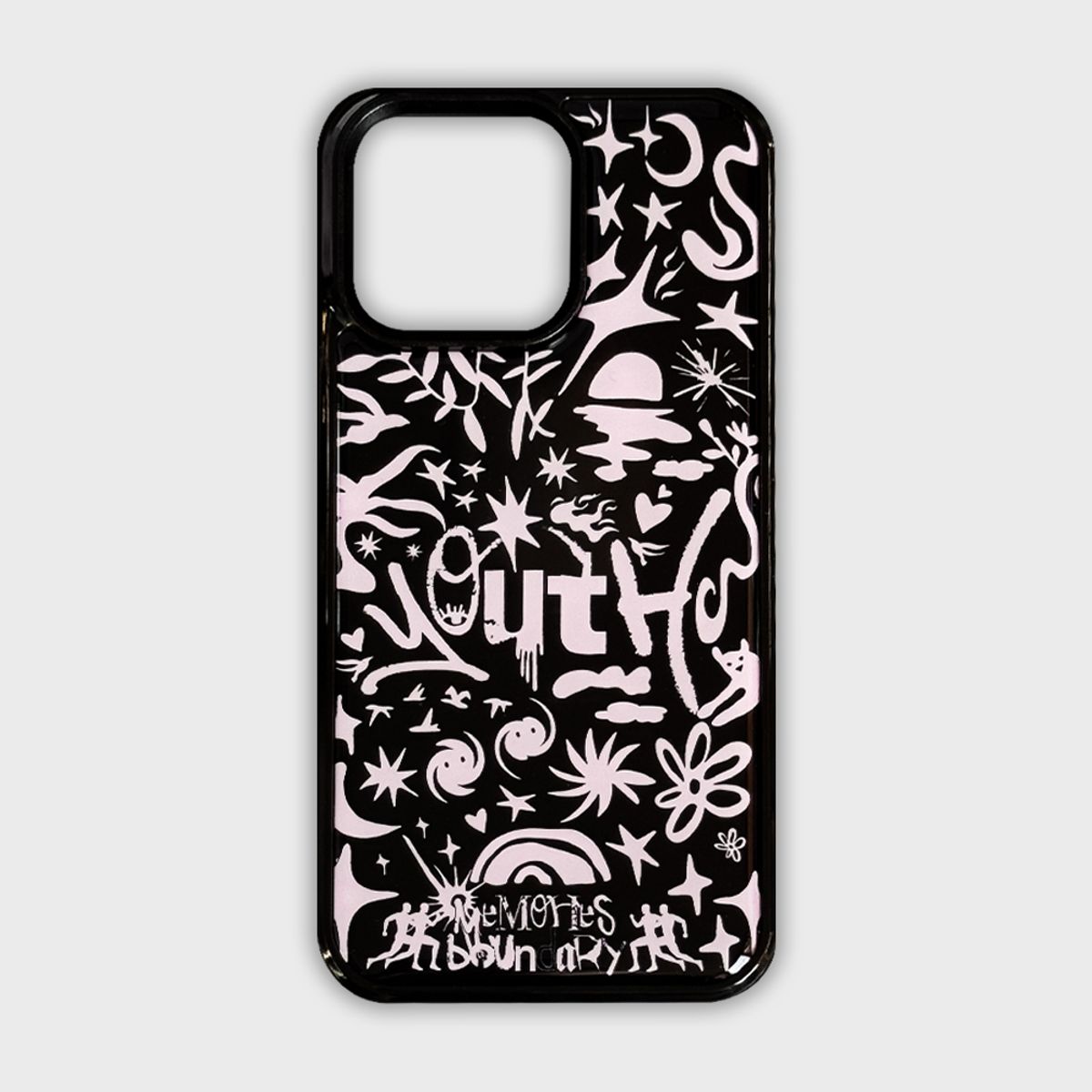 메모리즈바운더리(MEMORIESBOUNDARY) YOUTH Land Phone Case (BK)