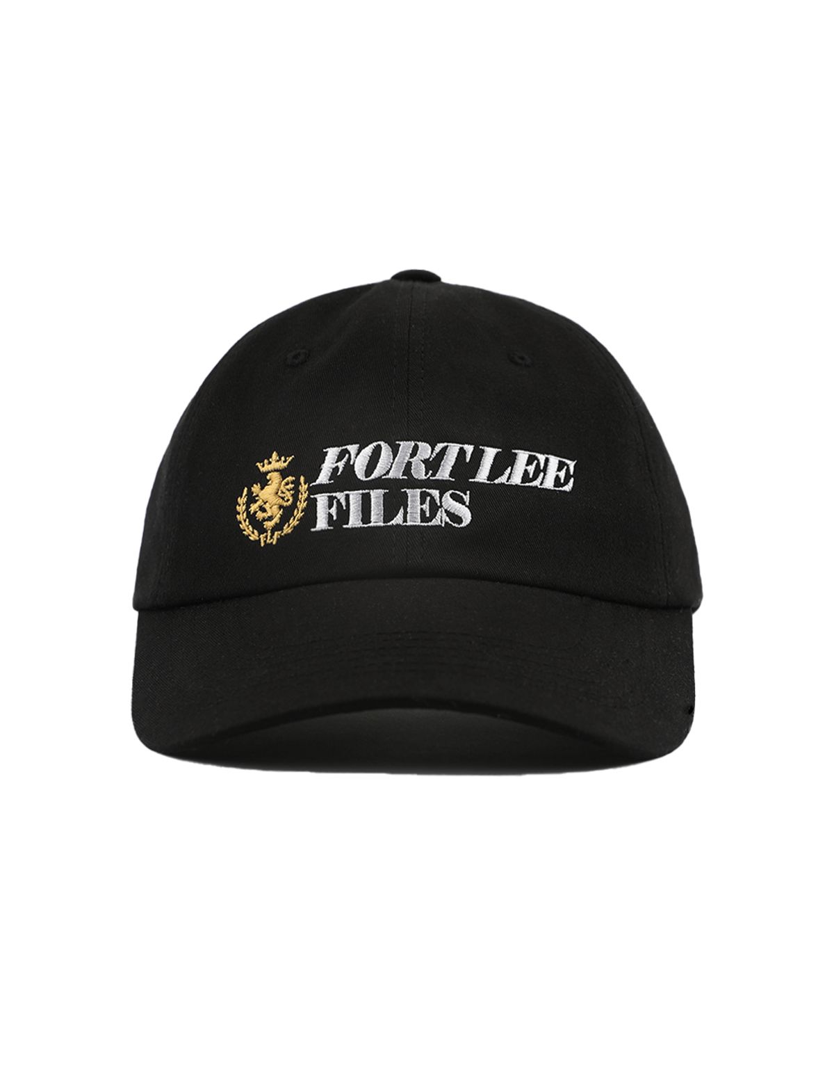 포트 리 파일즈(FORTLEEFILES) FLF 틸트 로고 볼캡(블랙)