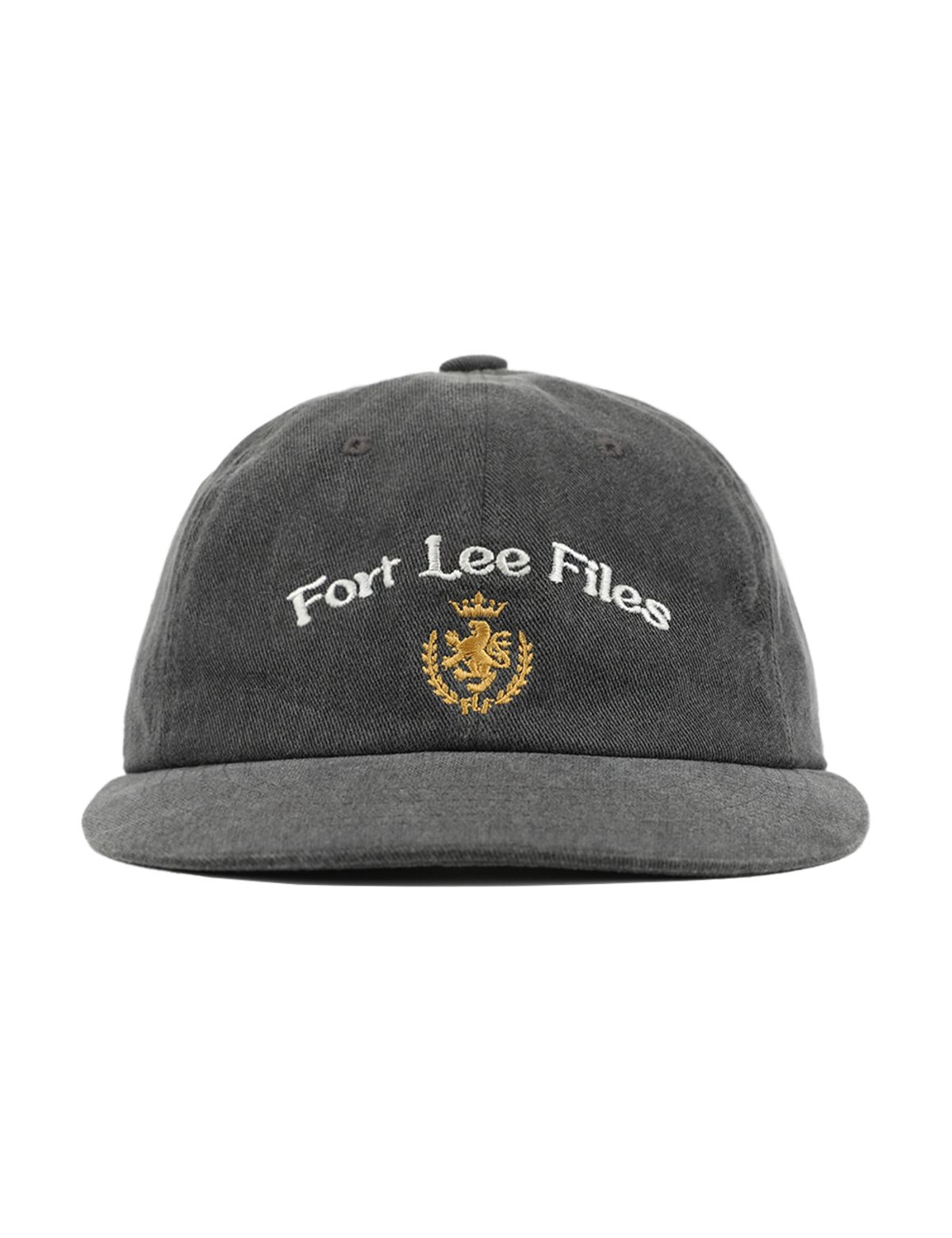 포트 리 파일즈(FORTLEEFILES) FLF 아치 로고 6패널 캡(그레이)