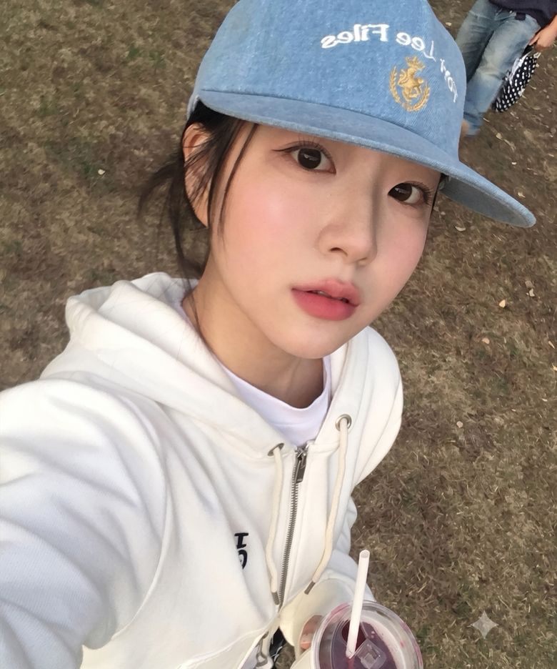 FLF 아치 로고 6패널 캡(스카이 블루)