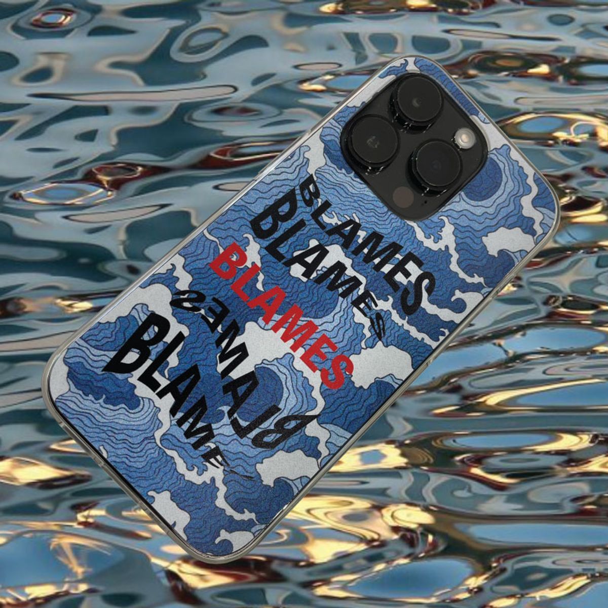 블레임 스튜디오(BLAMESTUDIO) BLAME wavy logo case