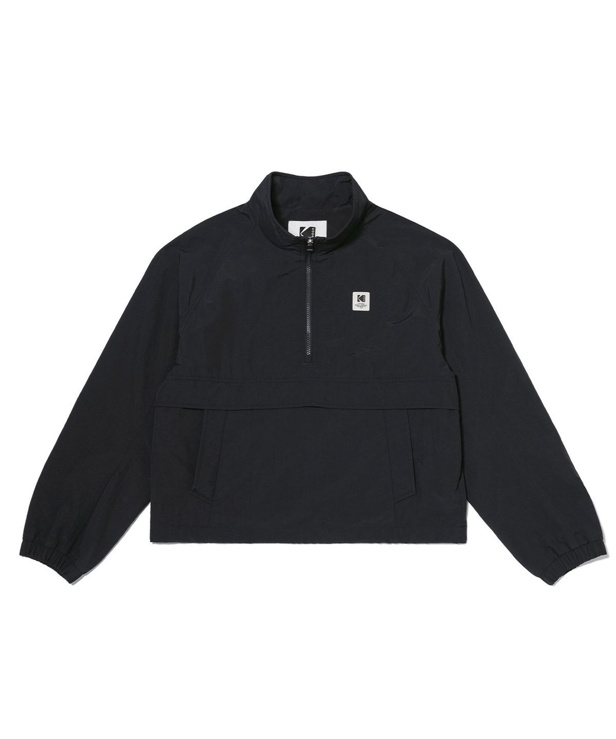 코닥(KODAK) 모노크롬 서플렉스 스탠넥 아노락 자켓 우먼 BLACK