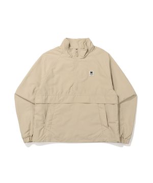 모노크롬 서플렉스 스탠넥 아노락 자켓 우먼 BEIGE