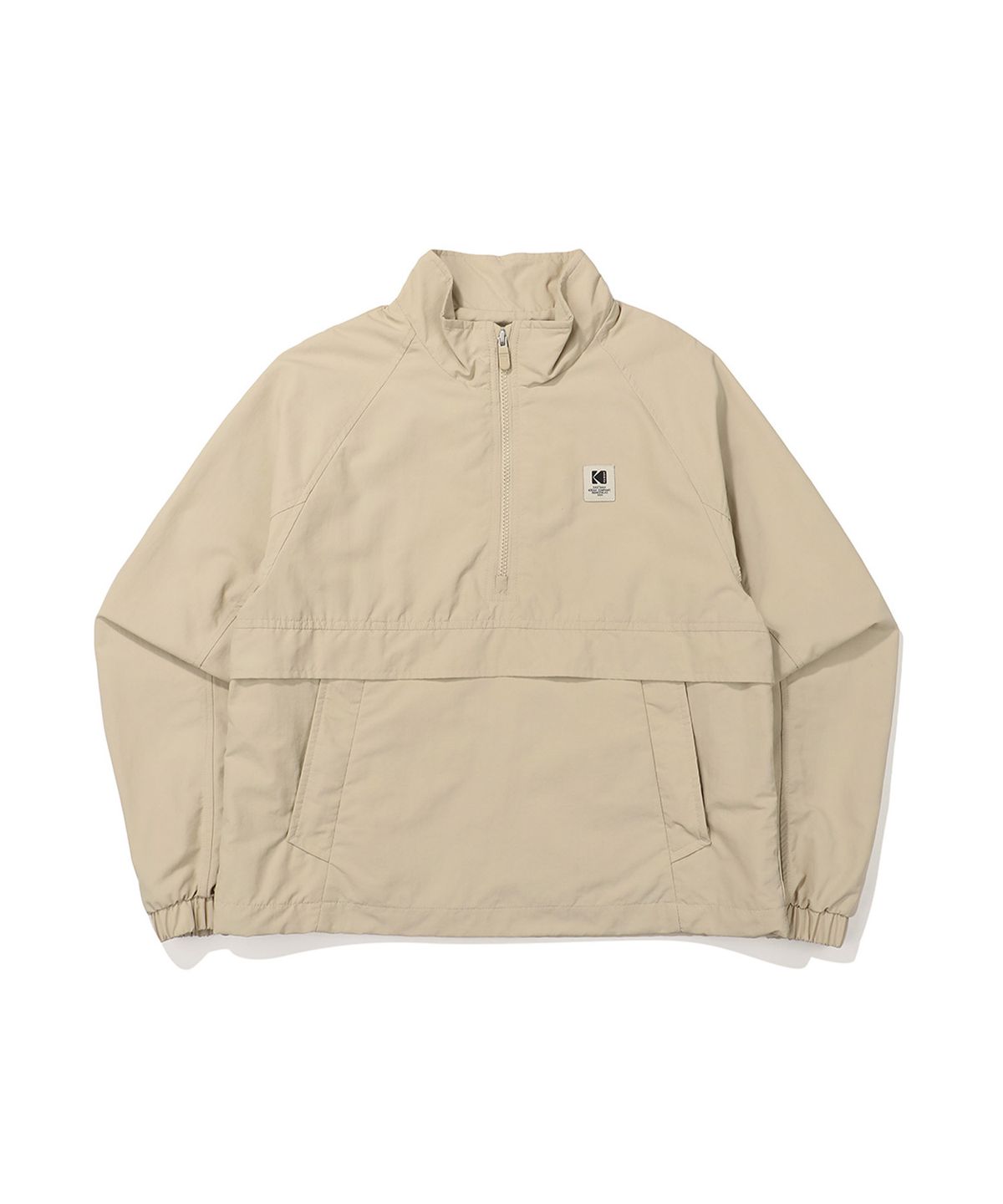 코닥(KODAK) 모노크롬 서플렉스 스탠넥 아노락 자켓 우먼 BEIGE