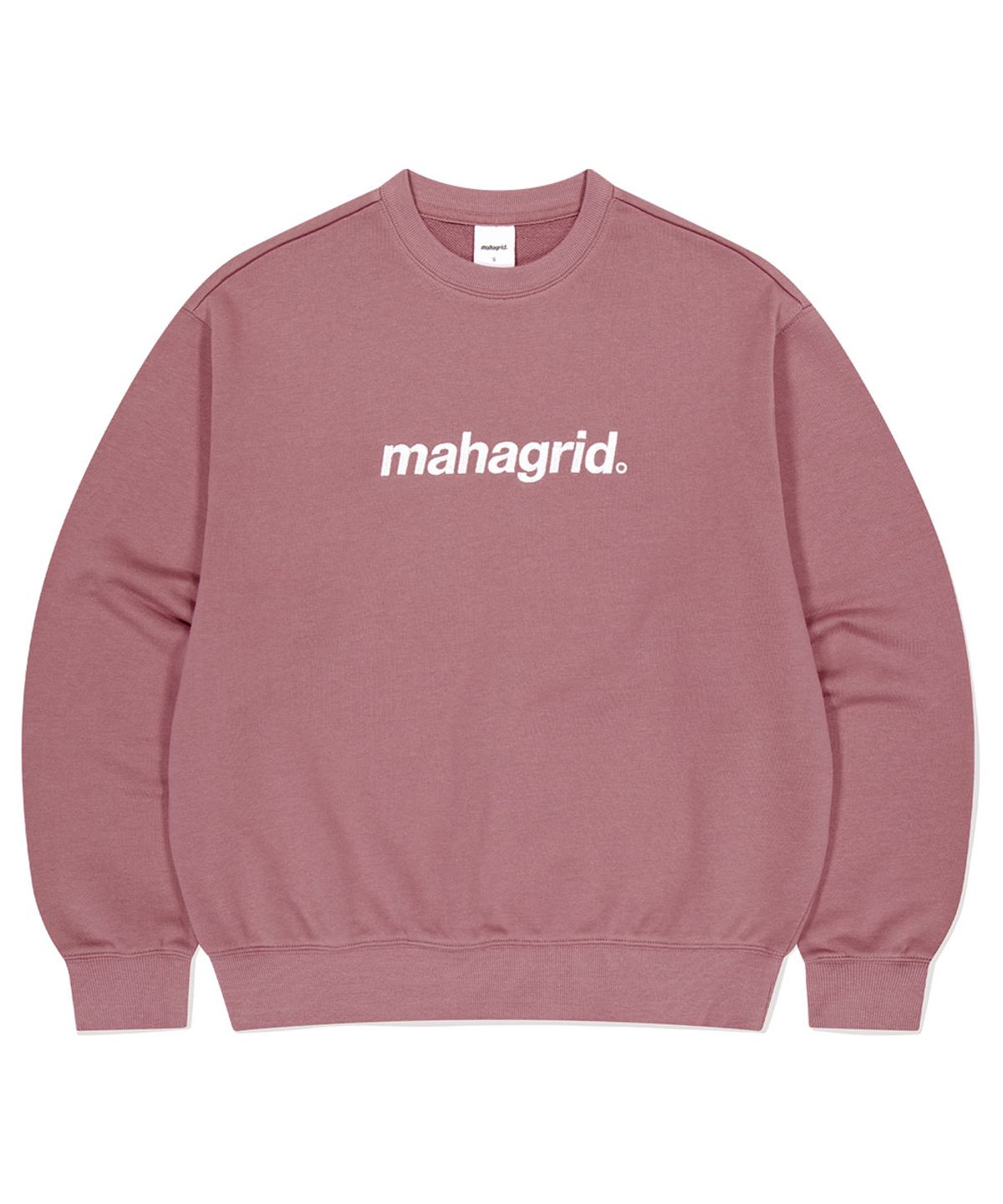 마하그리드(MAHAGRID) BASIC LOGO SWEATSHIRT PINK(MG2EFMM449A)