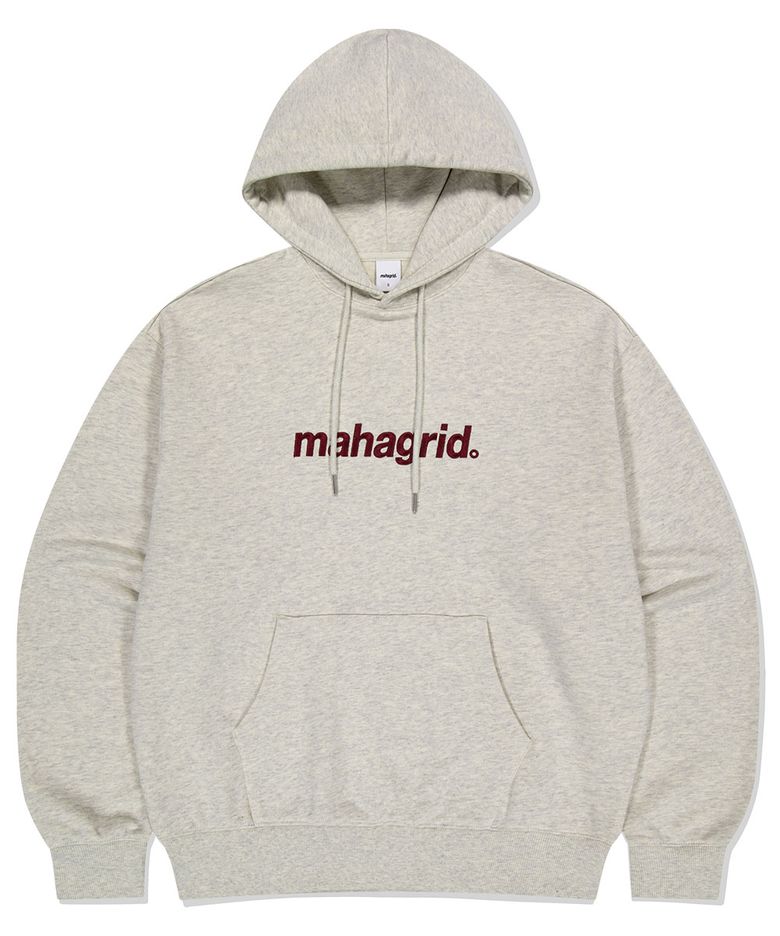 BASIC LOGO HOODIE OATMEAL(MG2EFMM407A)