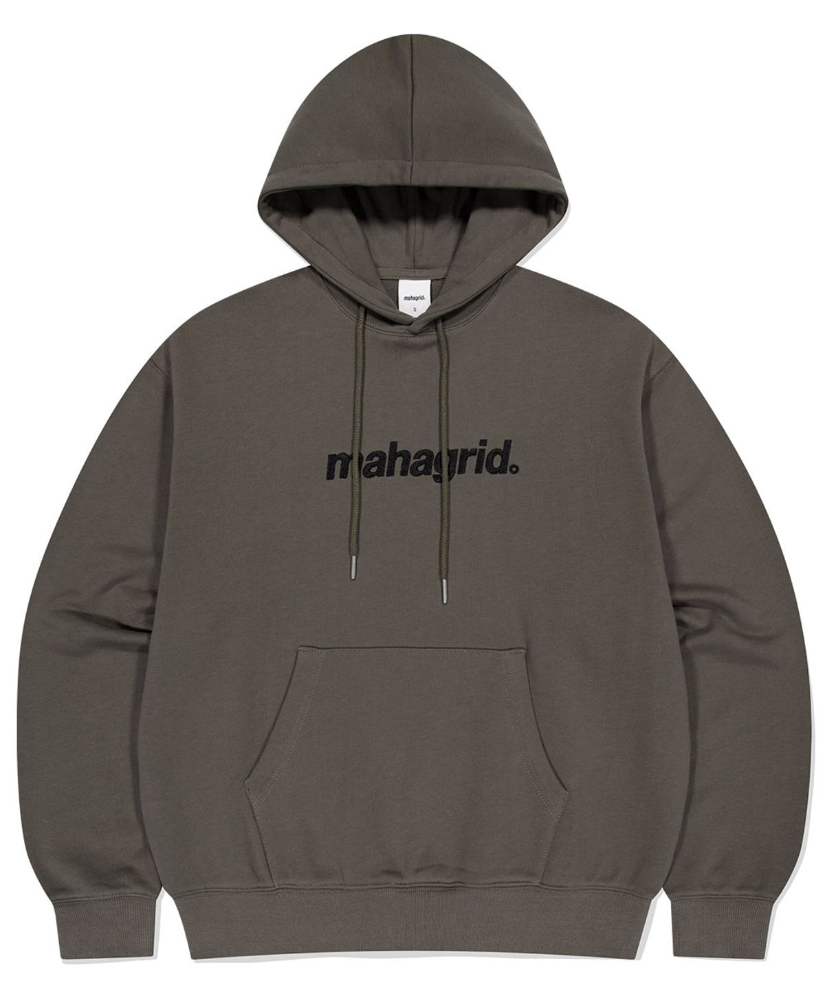 마하그리드(MAHAGRID) BASIC LOGO HOODIE BROWN(MG2EFMM407A)