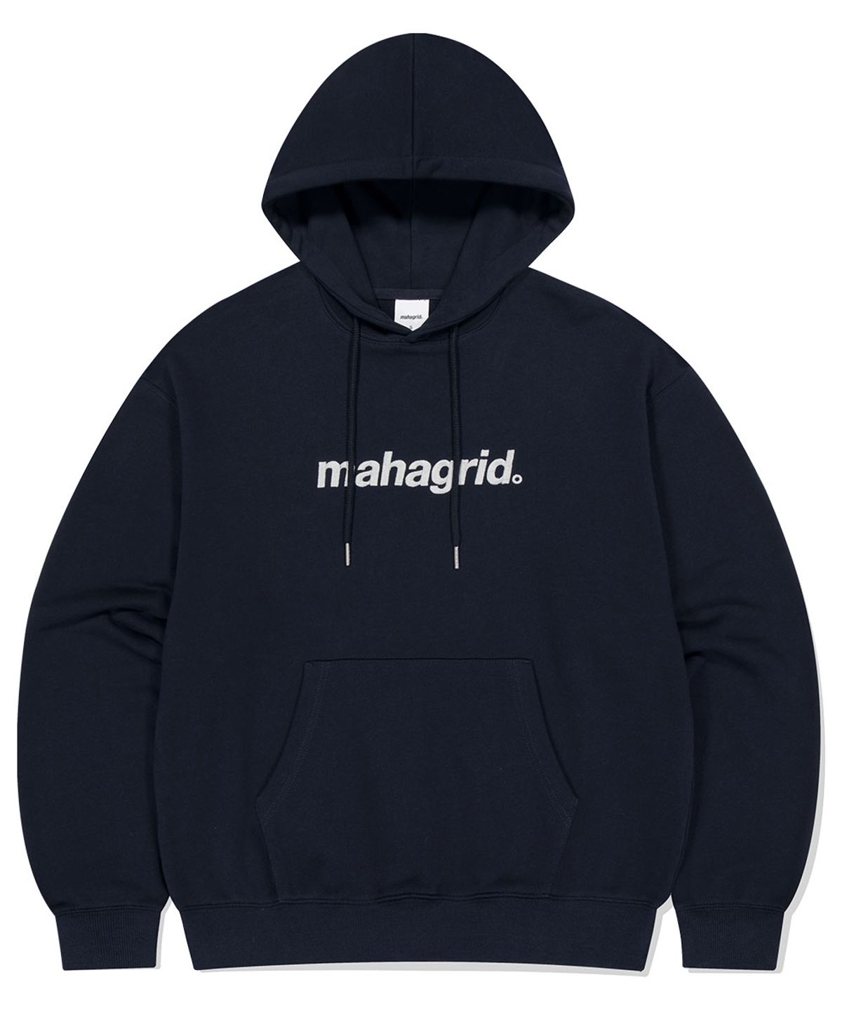 마하그리드(MAHAGRID) BASIC LOGO HOODIE NAVY(MG2EFMM407A)
