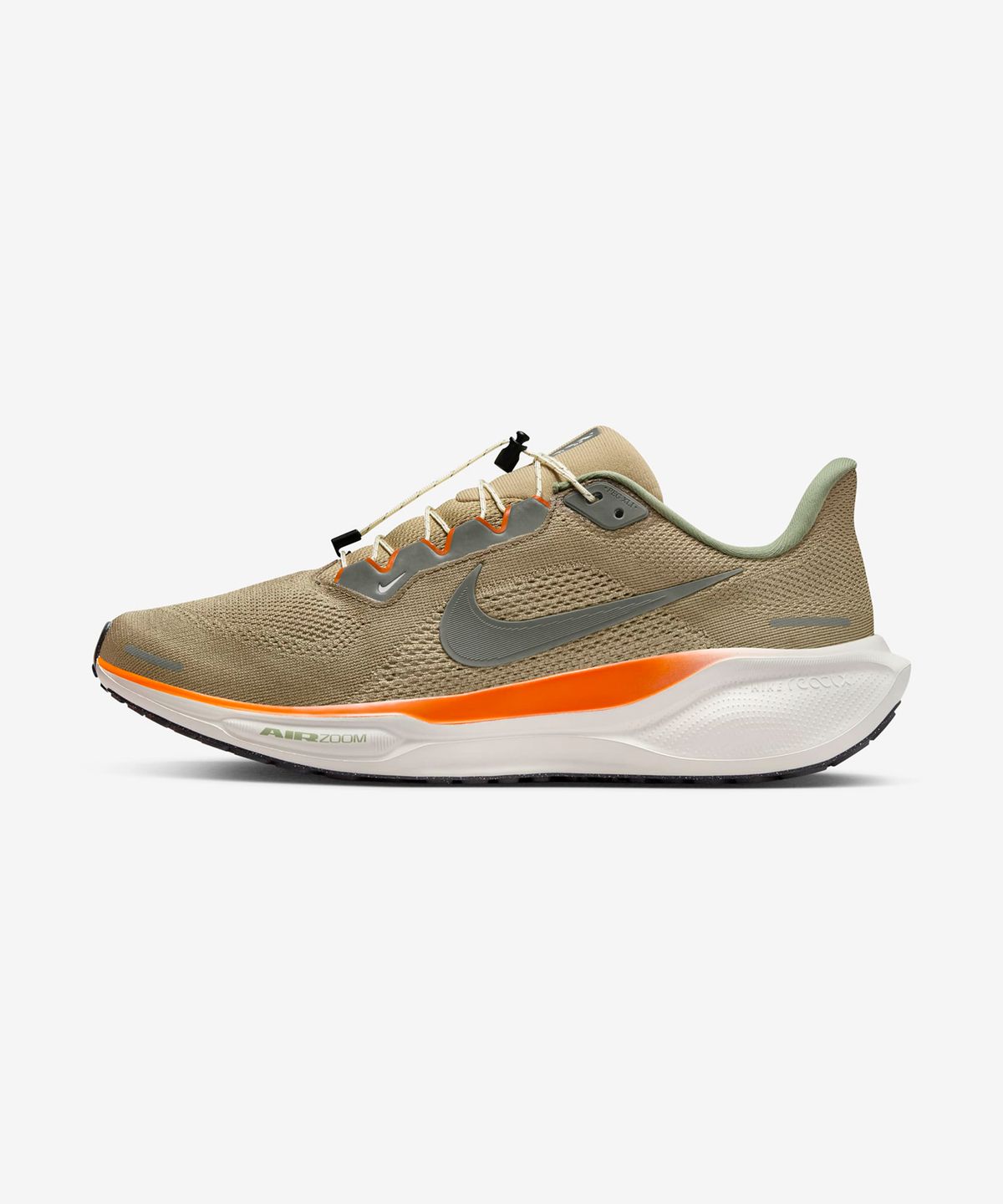 나이키(NIKE) 페가수스 41 프리미엄 M - 뉴트럴 올리브:카고 카기:라이트 본:세이프티 오렌지 / HJ7331-276